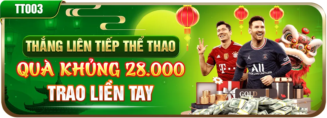 Hình ảnh nền các chương trình khuyến mãi Thomo68